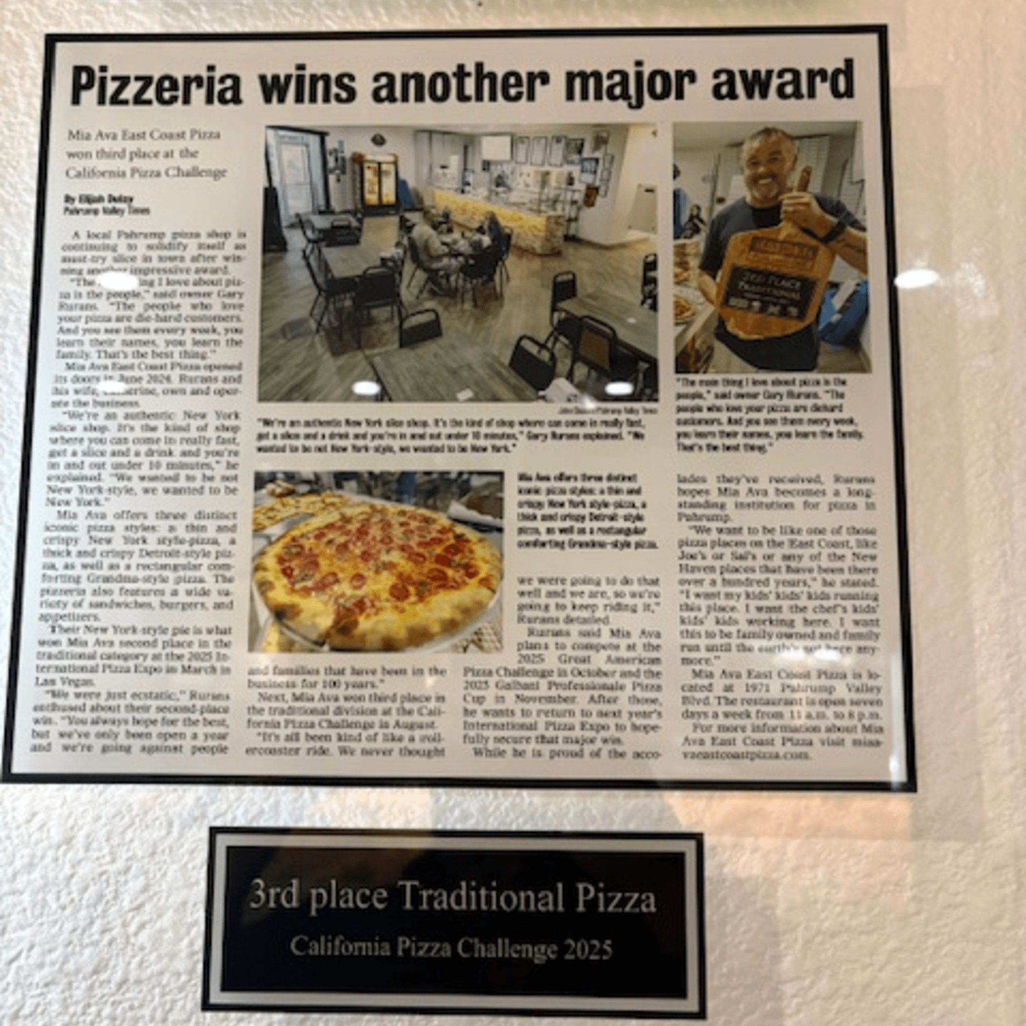 Mia Ava East Coast Pizza gallery image #15