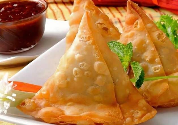 Meat Samosa.