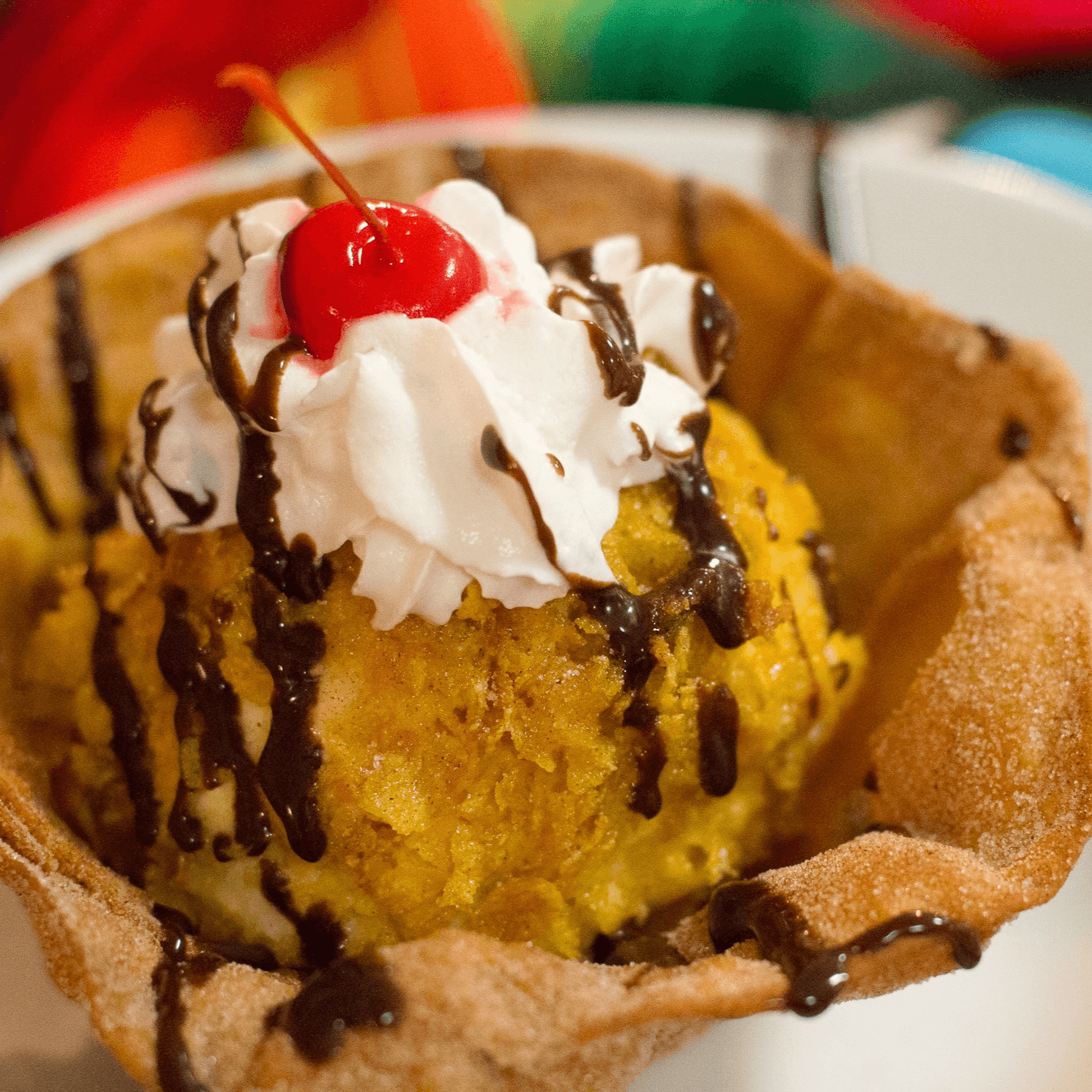 Deep Fried Ice Cream.