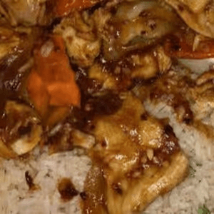 Szechuan Chicken or Beef.