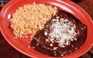 Enchiladas Poblanos.