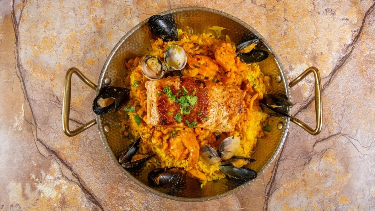 Paella La Naguera.