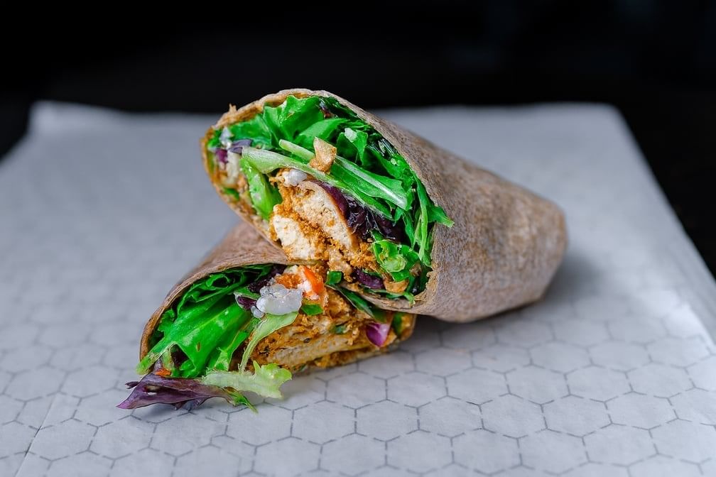 Chicken kobida wrap.