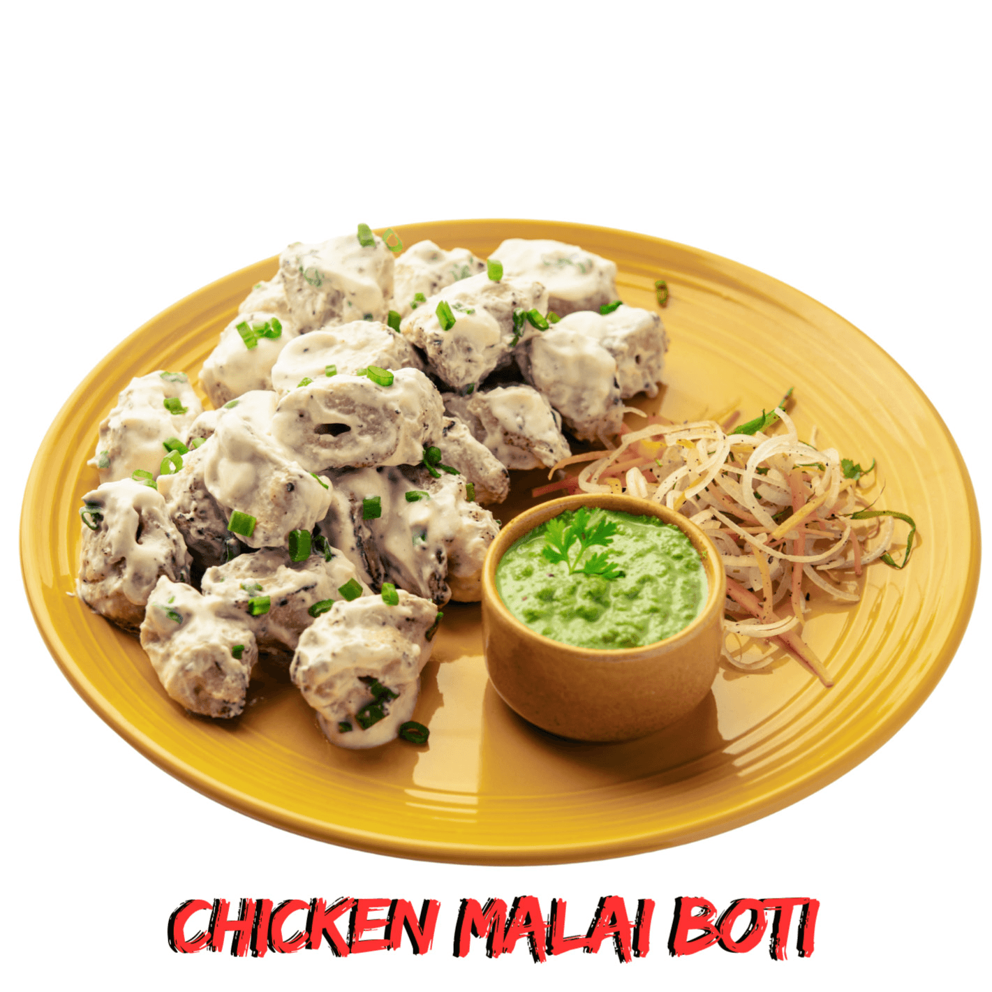 Chicken Malai Boti.