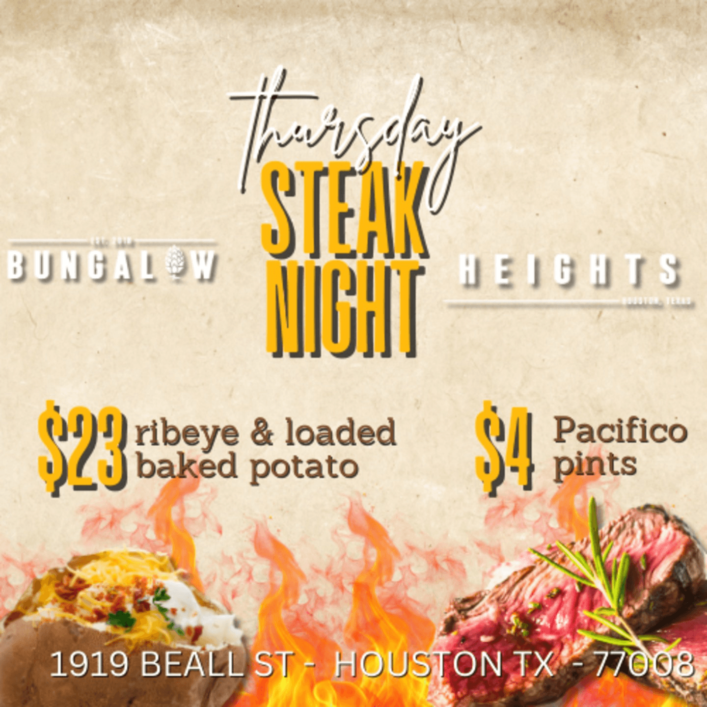 Thursday Steak Night