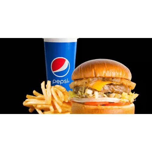 Hawaiian Burger Combo.