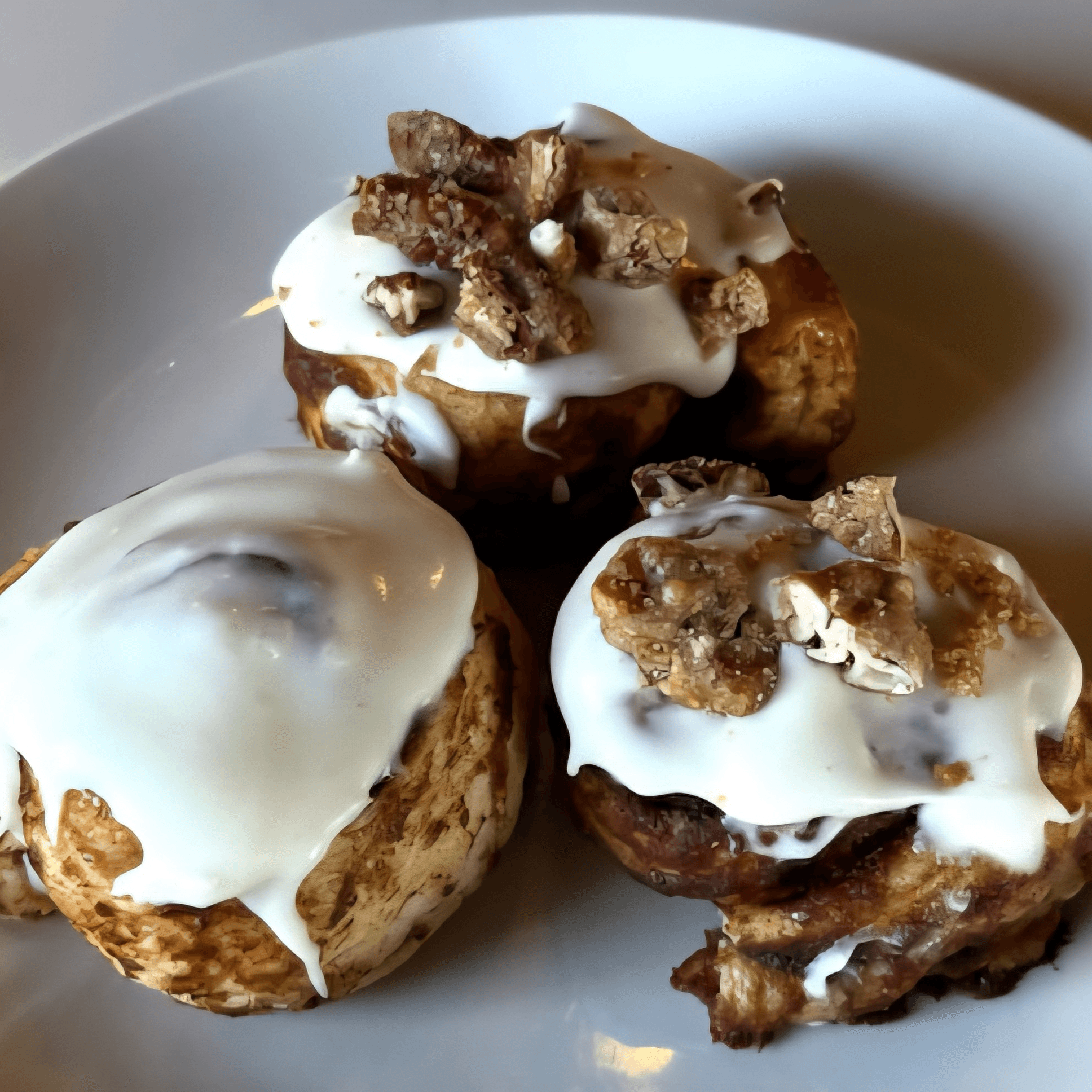 MINI CINNAMON ROLLS.