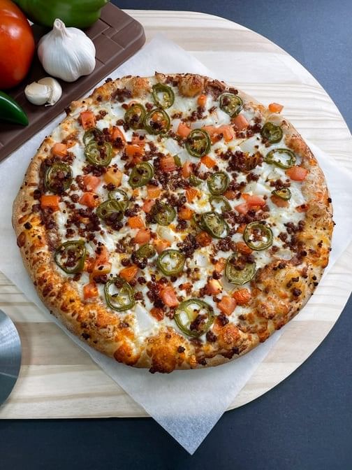 Big T's Mexican Pizza.