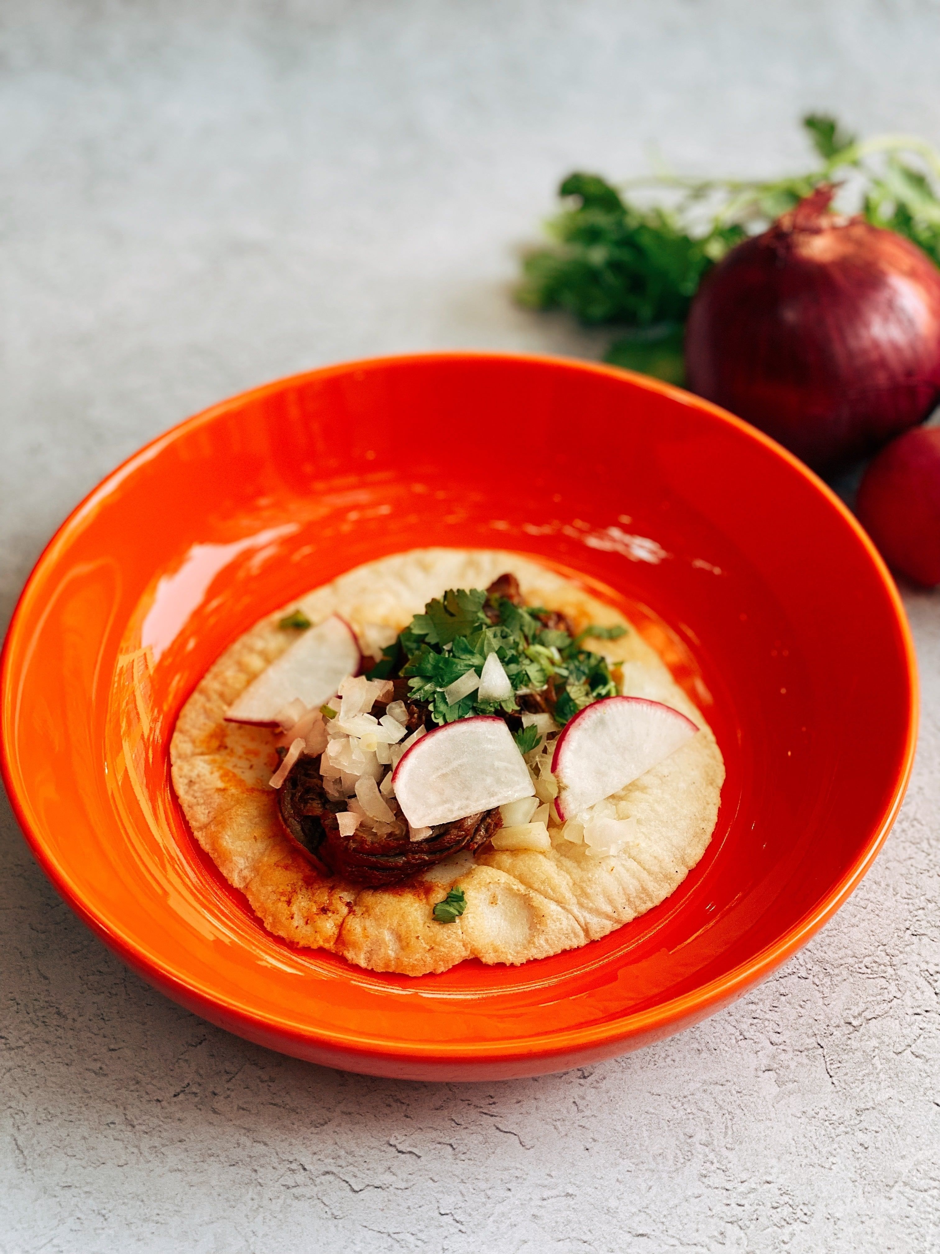 Barbacoa De Res Taco.