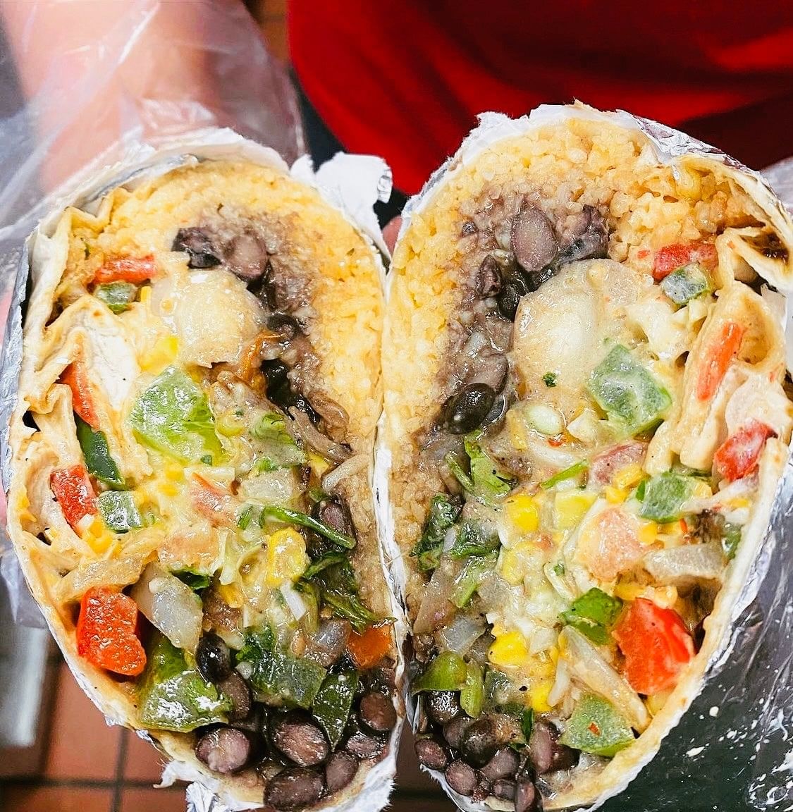Grilled Chicken Burrito Grande.