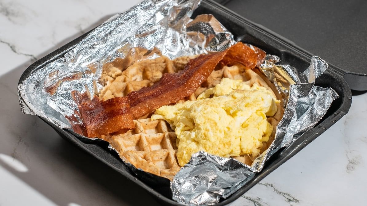 Breakfast Waffle.