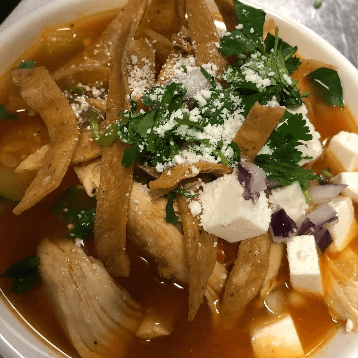 Chipotle Chicken Soup.