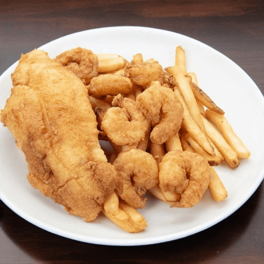 Fish & Shrimp Platter.