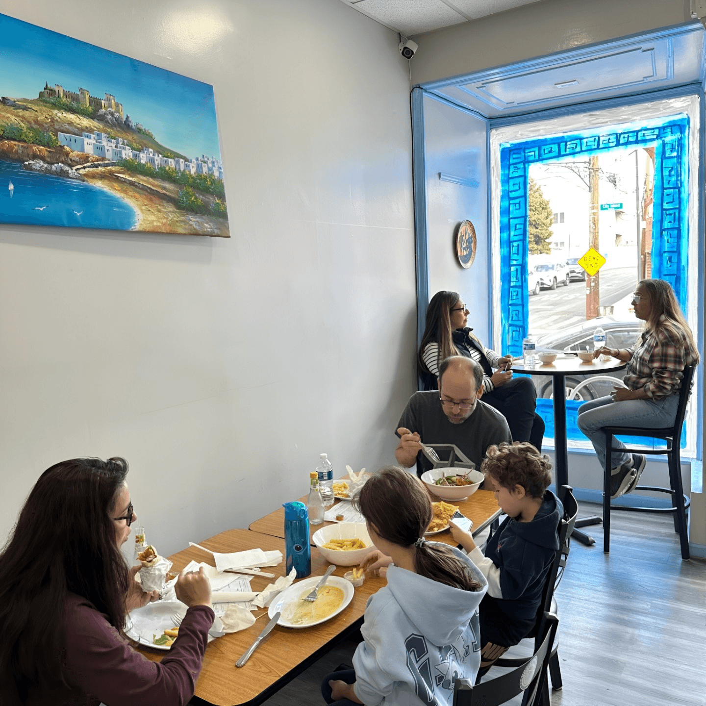 Inside Little Greece