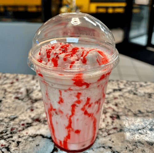Strawberry Boba Milkshake