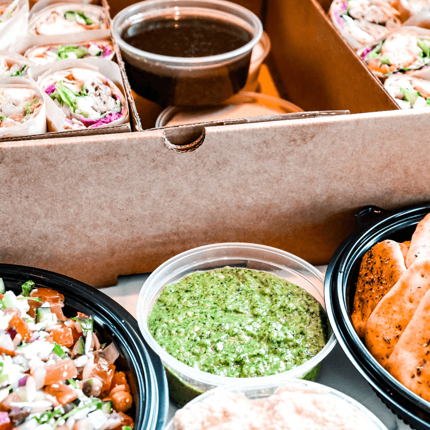 Sandwich Wrap Spreads (10 or 15 People)