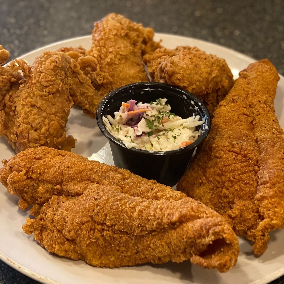 Chicken & Fish Combo.