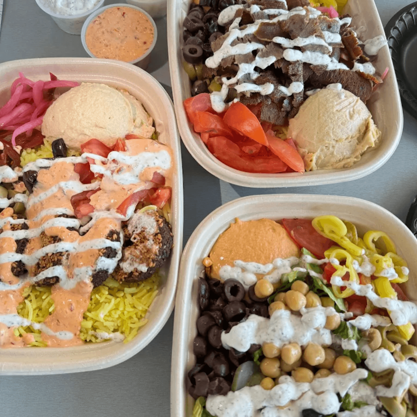 Fresh halal Mediterranean food for any occasion