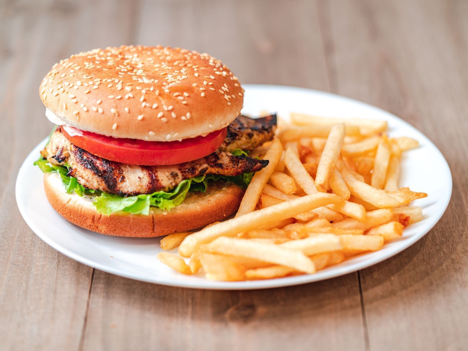 Grill Chicken Sandwich Combo.