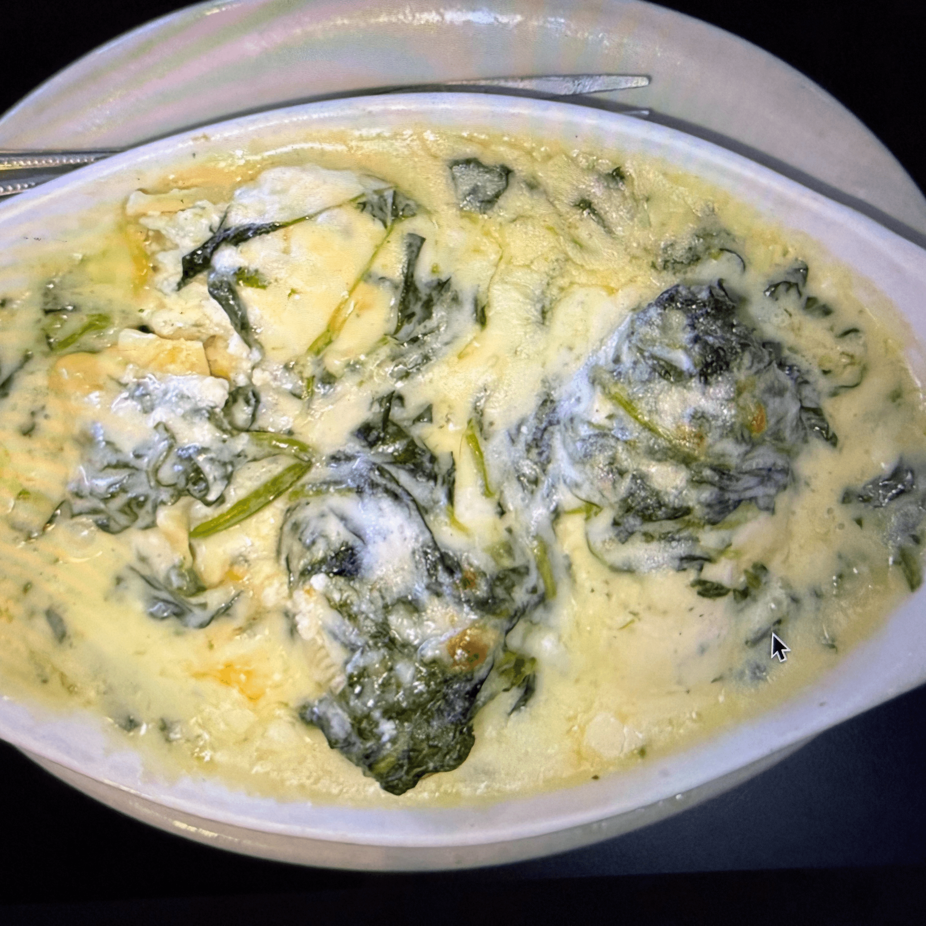 Stuffed Shells Florentine.