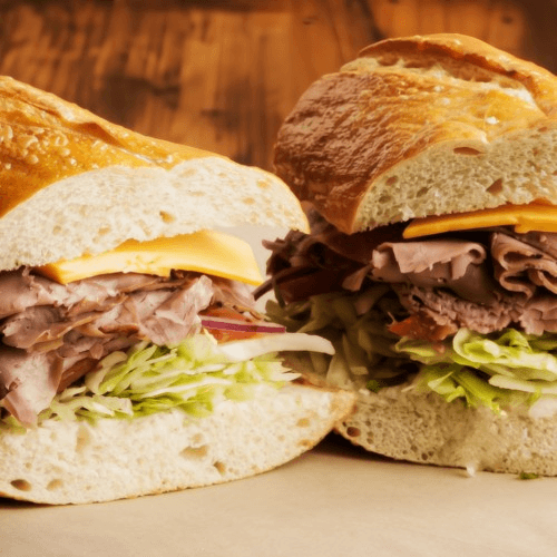 Roast Beef Sandwich.