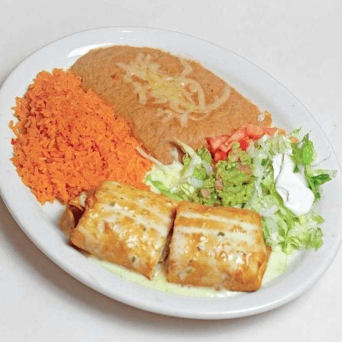 Chimichanga Dinner.
