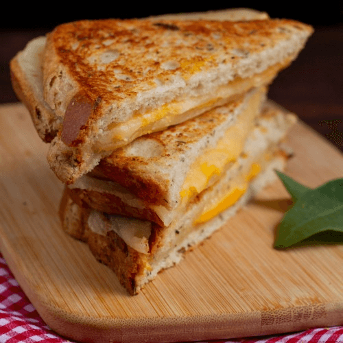 Two Egg Sandwich with Cheese.