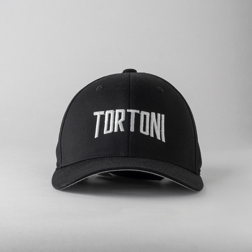 Tortoni Black Hat - large logo.