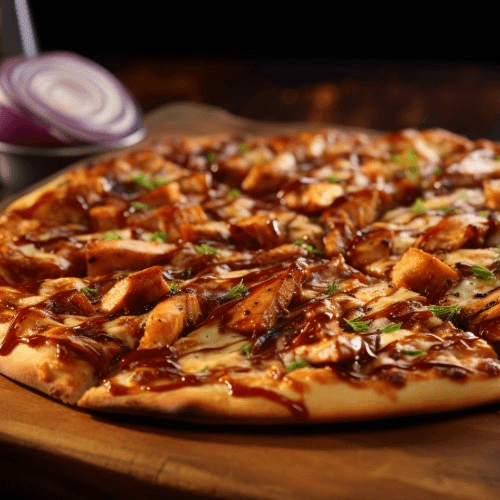 BBQ Pizza.