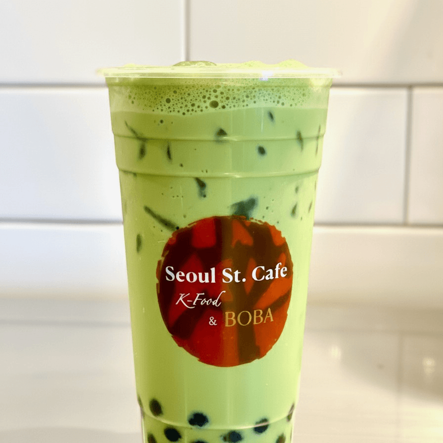 Matcha Milk Tea.