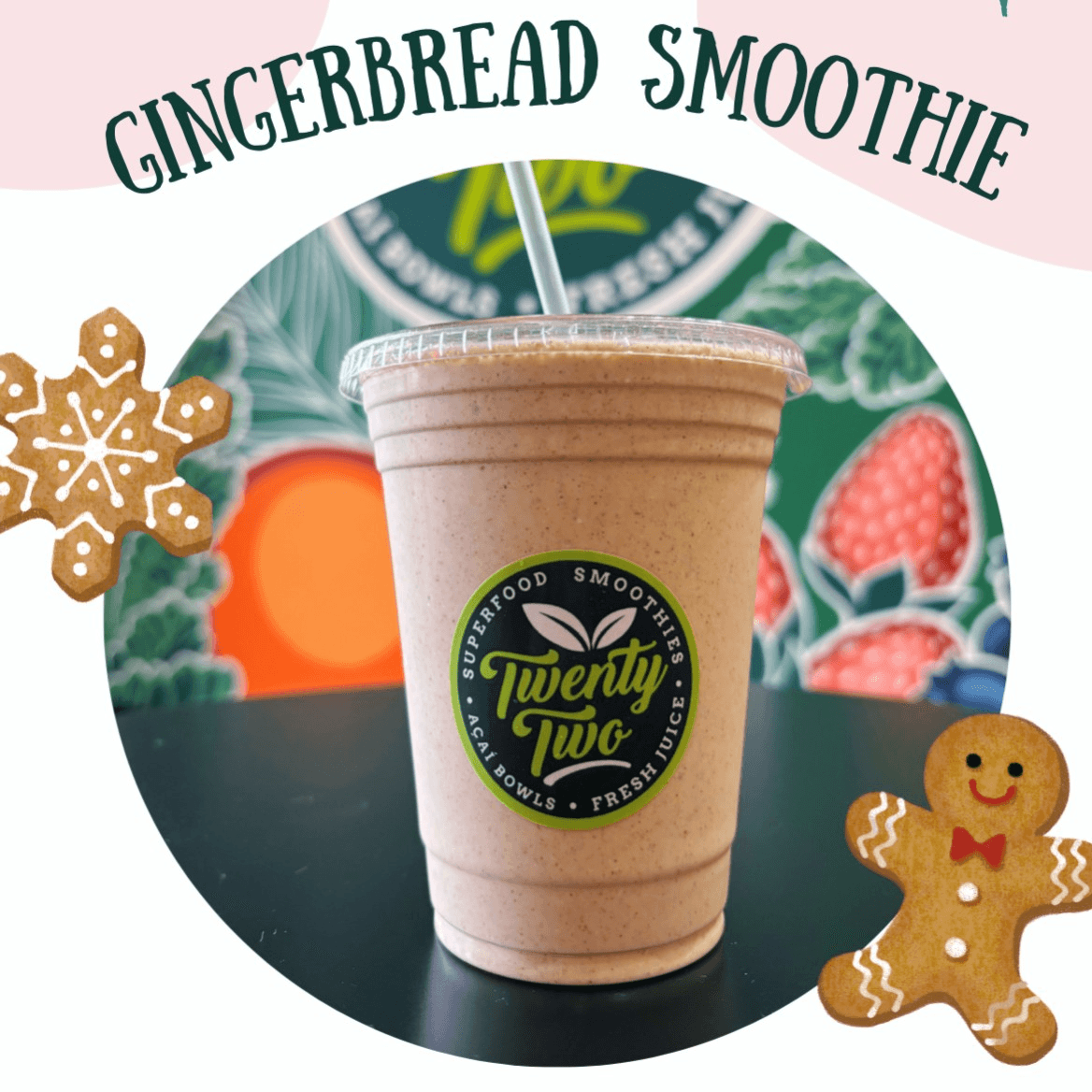 Gingerbread Smoothie.