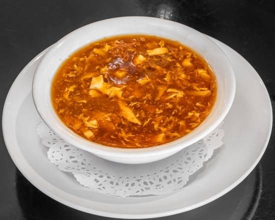 Vegetable Hot and Sour Soup.