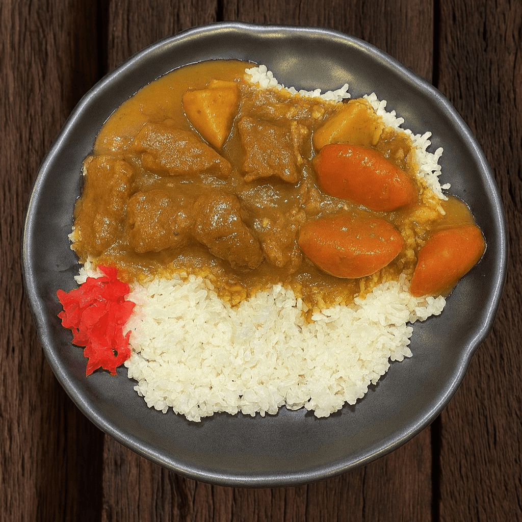 Beef Curry Rice.