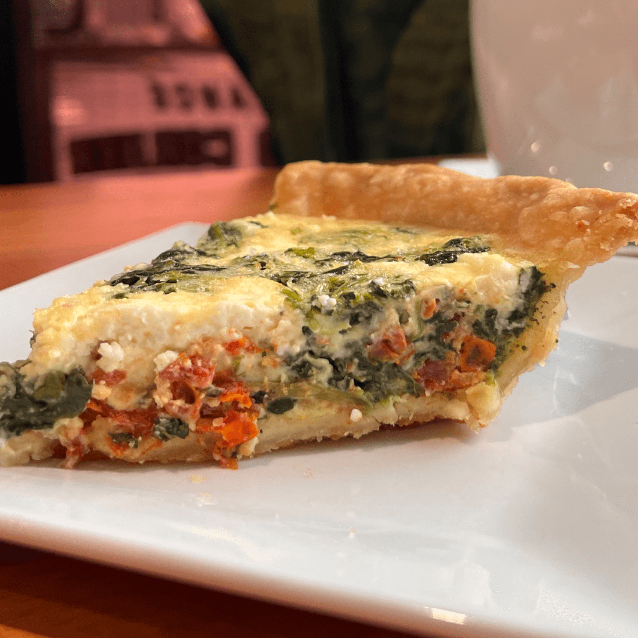 *9" GF Sun-Dried Tomato Quiche - Whole (C).