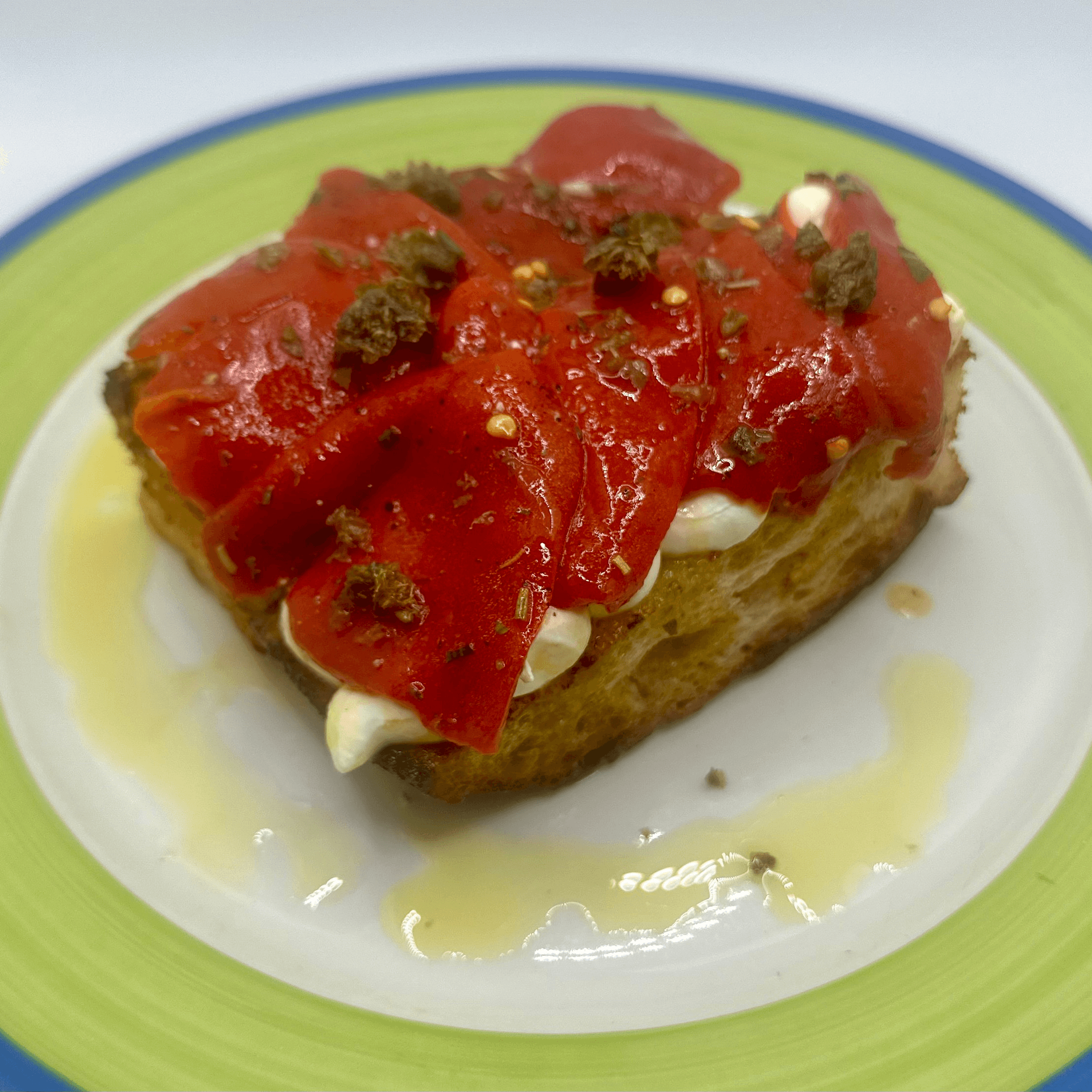 Sweet Roasted Peppers.