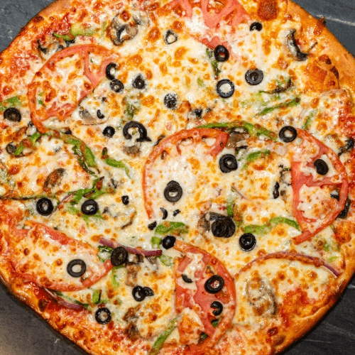 Large Veggie Lovers.