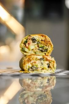 Chicken Shawarma Wrap.