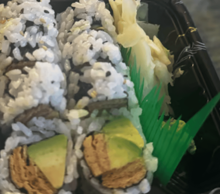 Tofu Skin Avocado Roll.