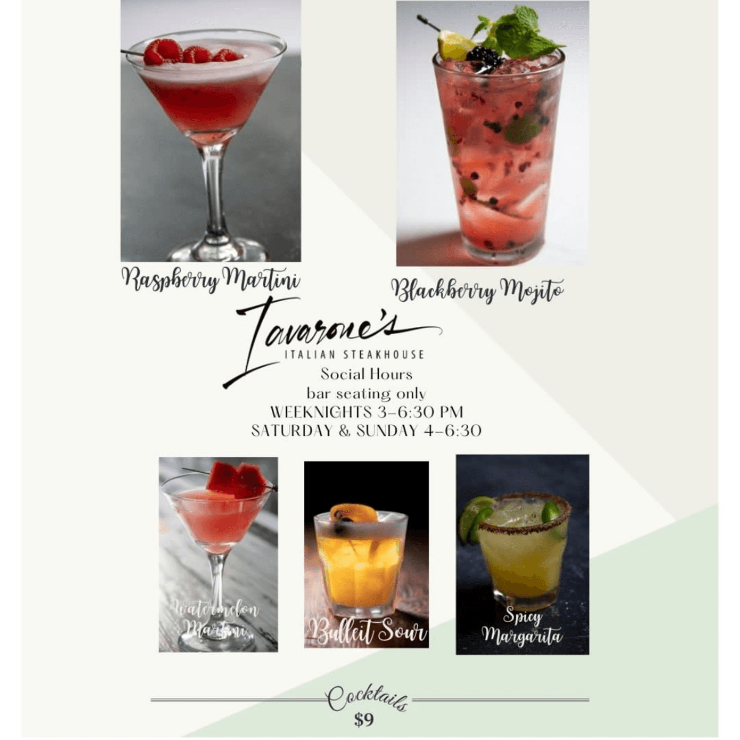 Hand-Crafted Cocktails