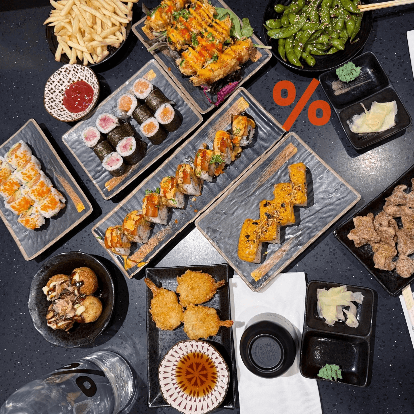 Rolls, Nigiri & More, All Made Fresh Daily