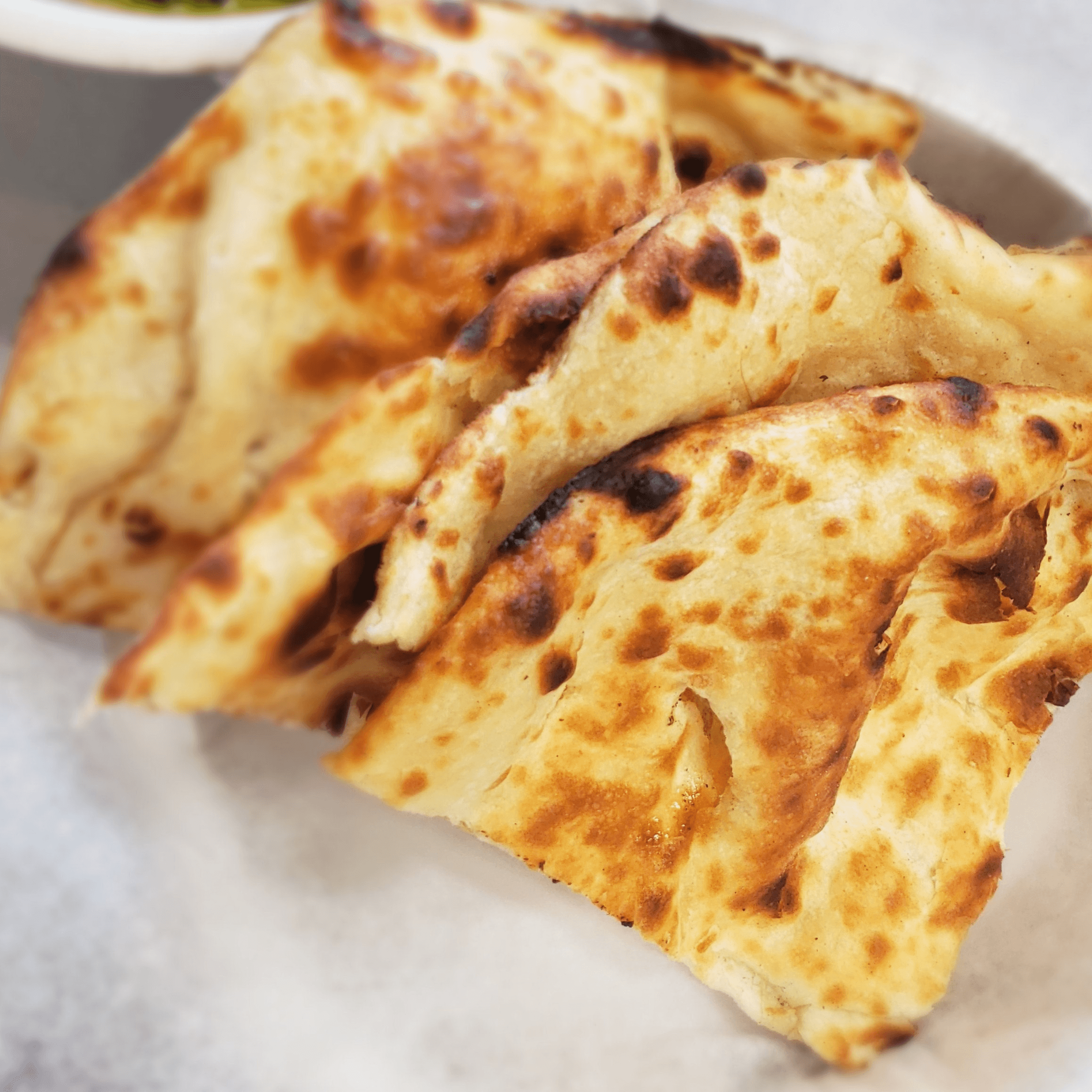 Kashmiri naan (nuts).