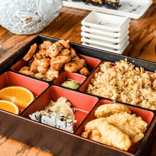 Chicken Bento Box.
