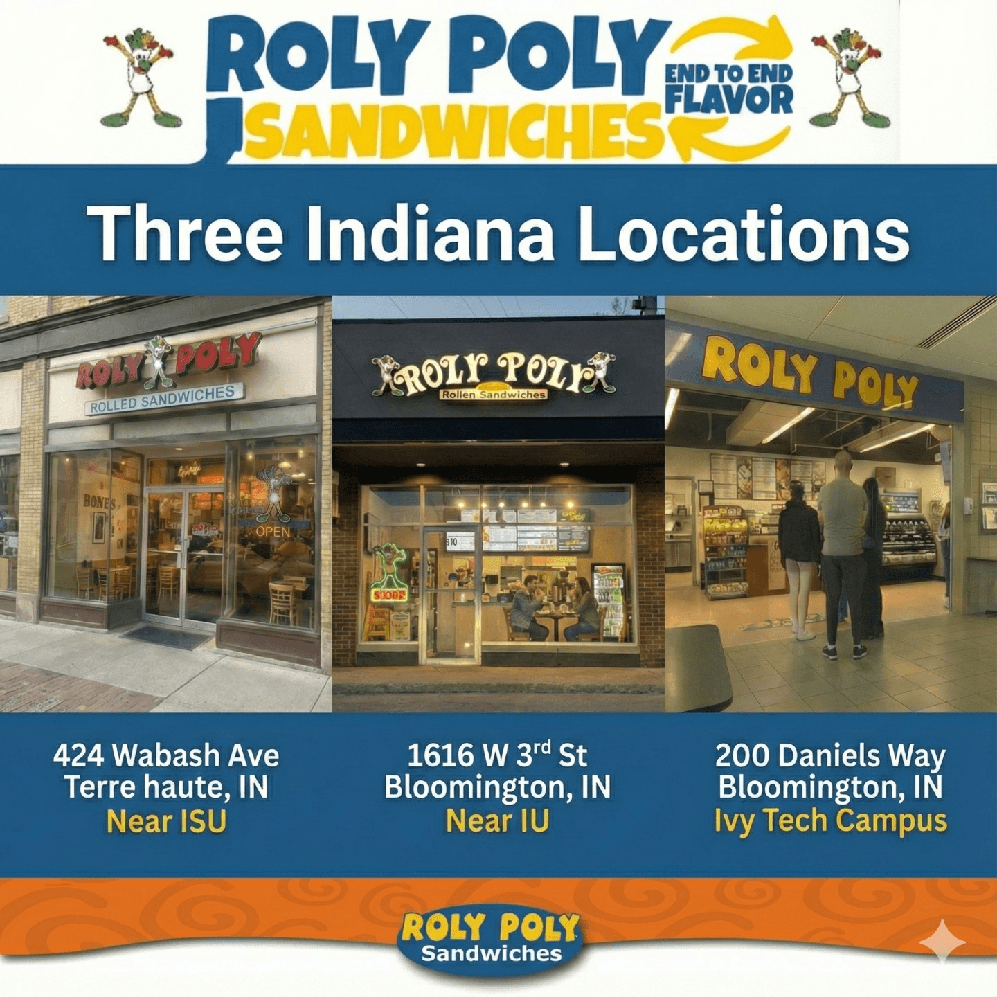 Now Three Locations, Same Great Flavor