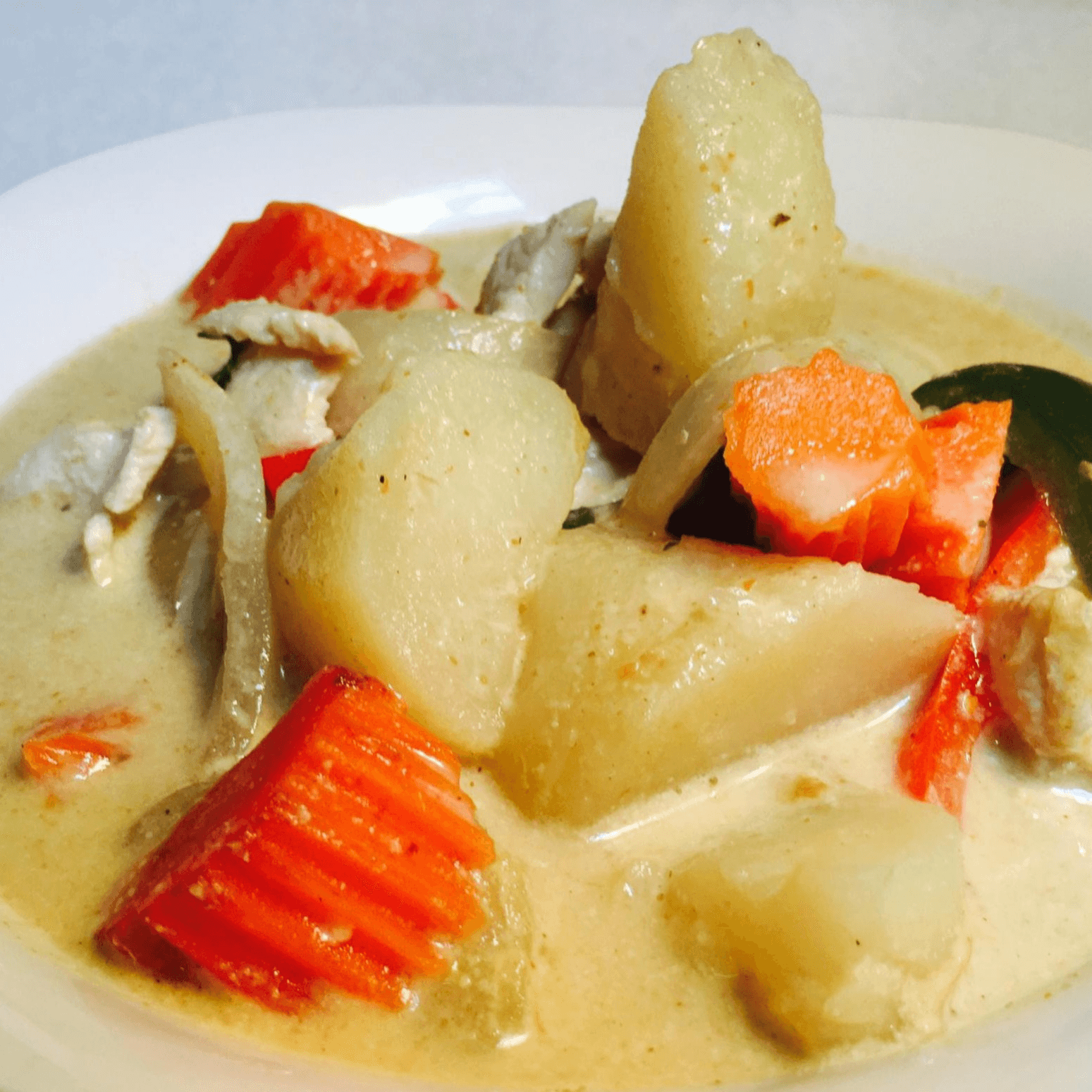 YELLOW CURRY HALF PAN.