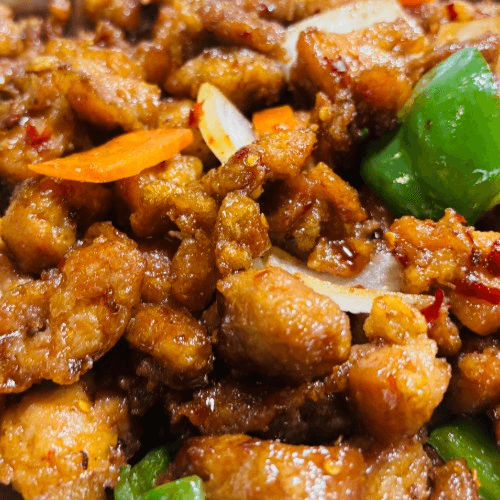 L5. Dragon's Flame Chicken Combo.