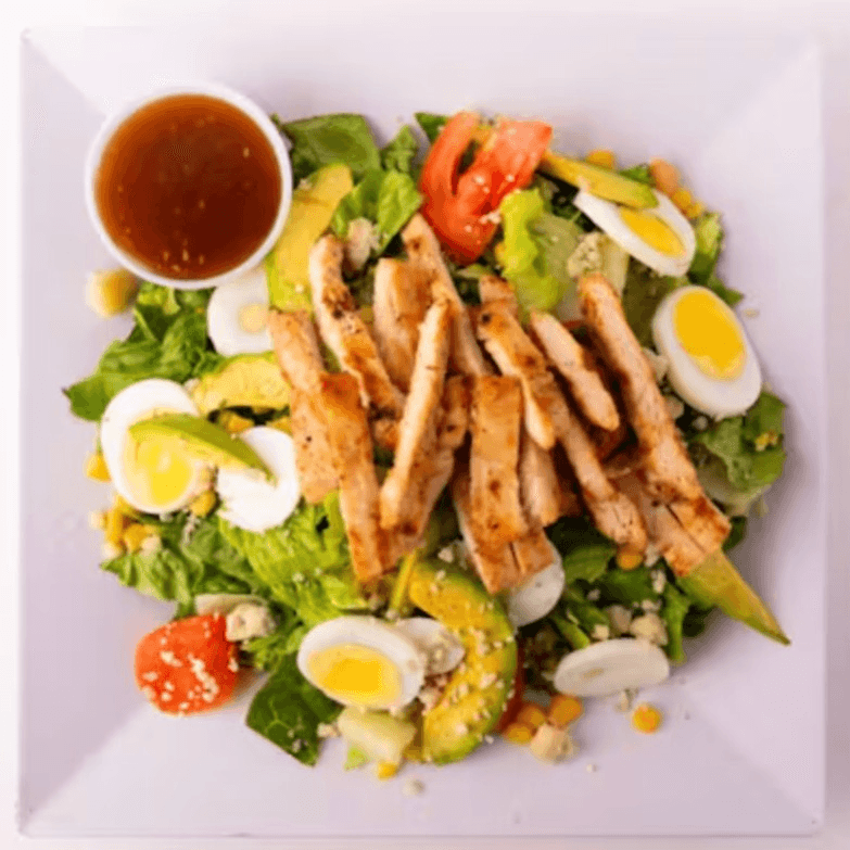 Grilled Chicken Cobb Salad.