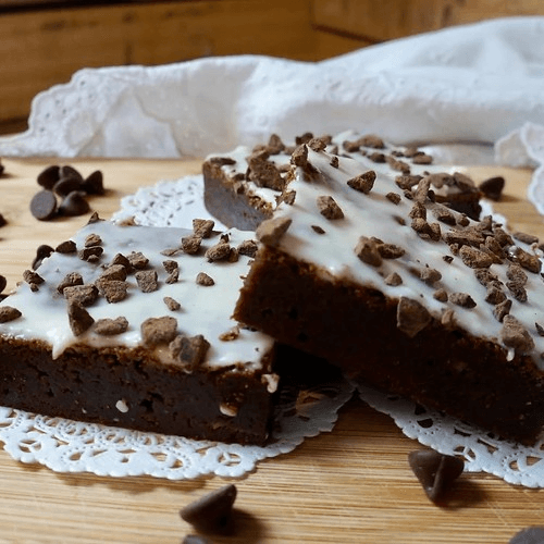 Cream Cheese Frosted Brownies