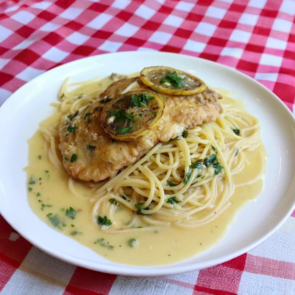 Chicken with pasta