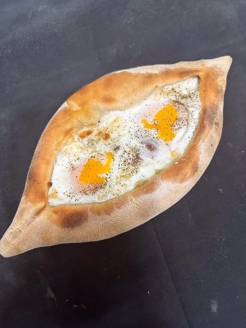 2 Eggs Regular Ajarski Khashapuri Breakfast.