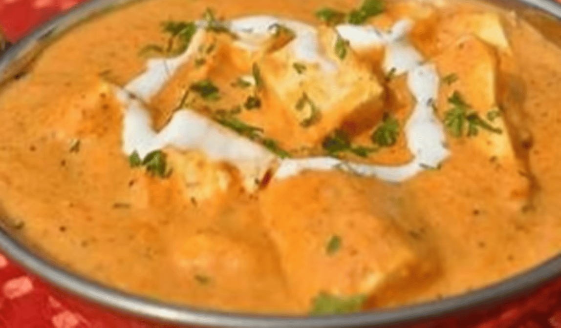 Shahi Paneer.